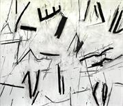 10 Avertiras VI, 2006, Oel und Kohle auf Leinwand, 140 x 160 cm